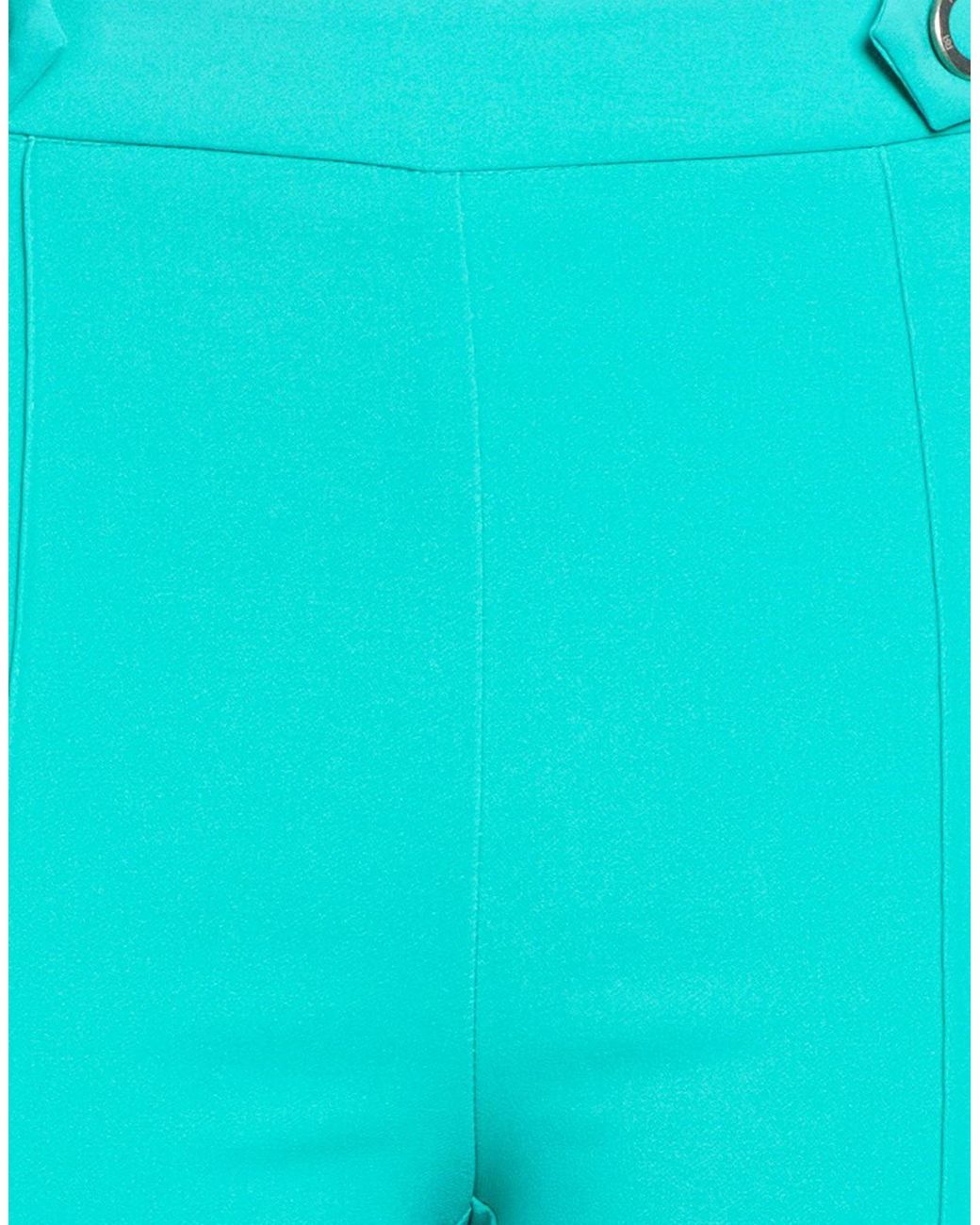 Rinascimento Blue Pants Polyester, Elastane