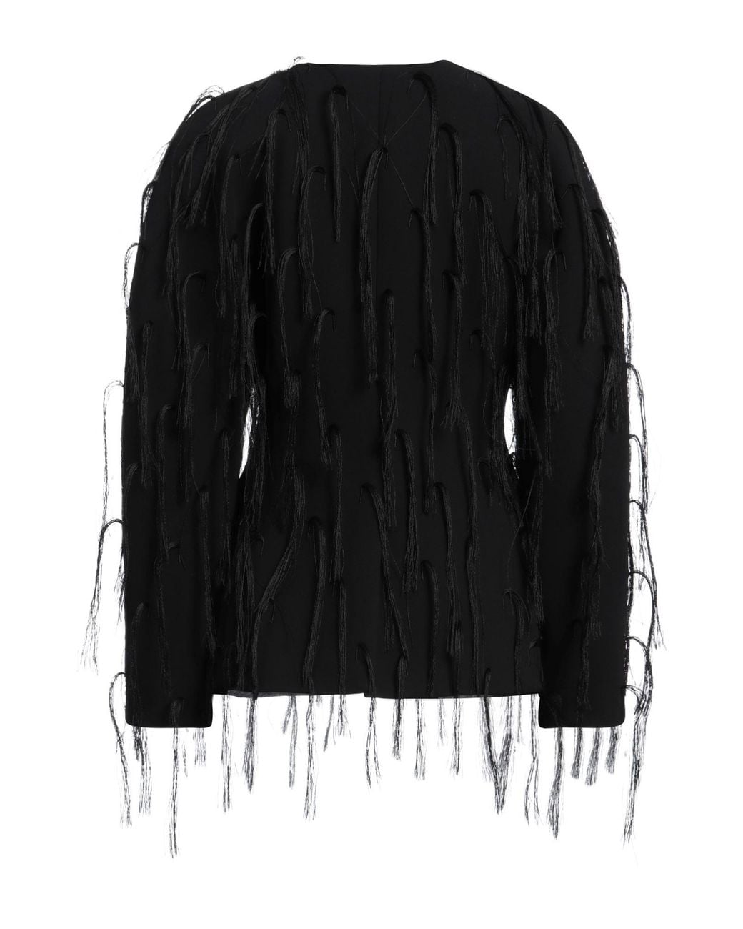 Jacquemus Black Jacket Polyester, Silk