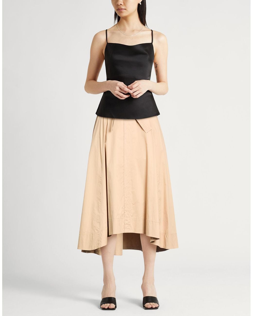 Peserico Natural Midi Skirts