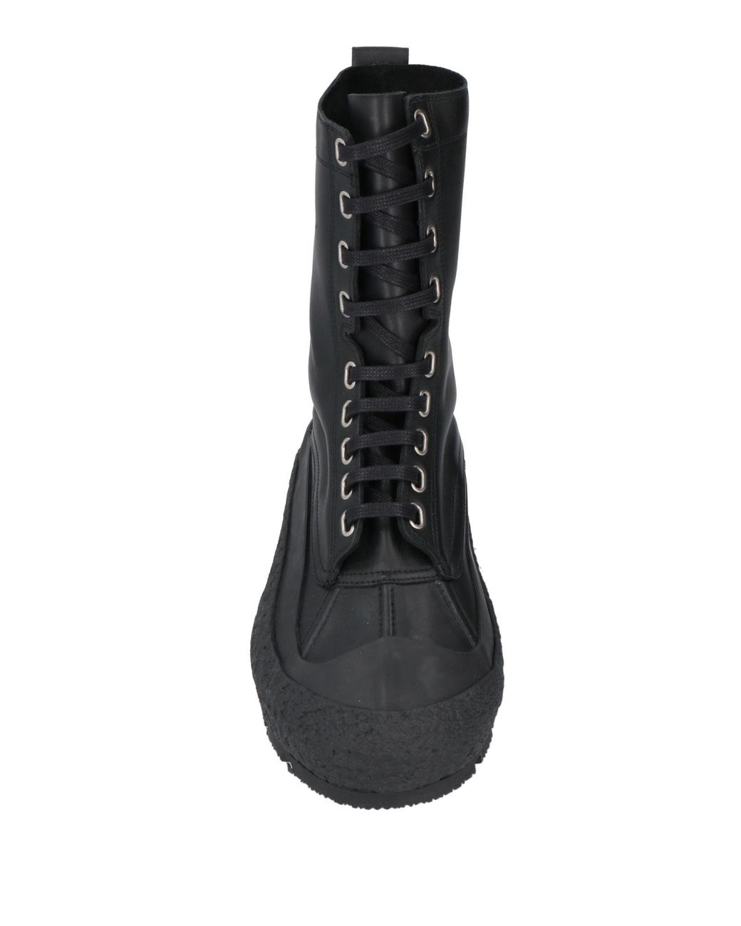 Jil Sander Black Ankle Boots for men