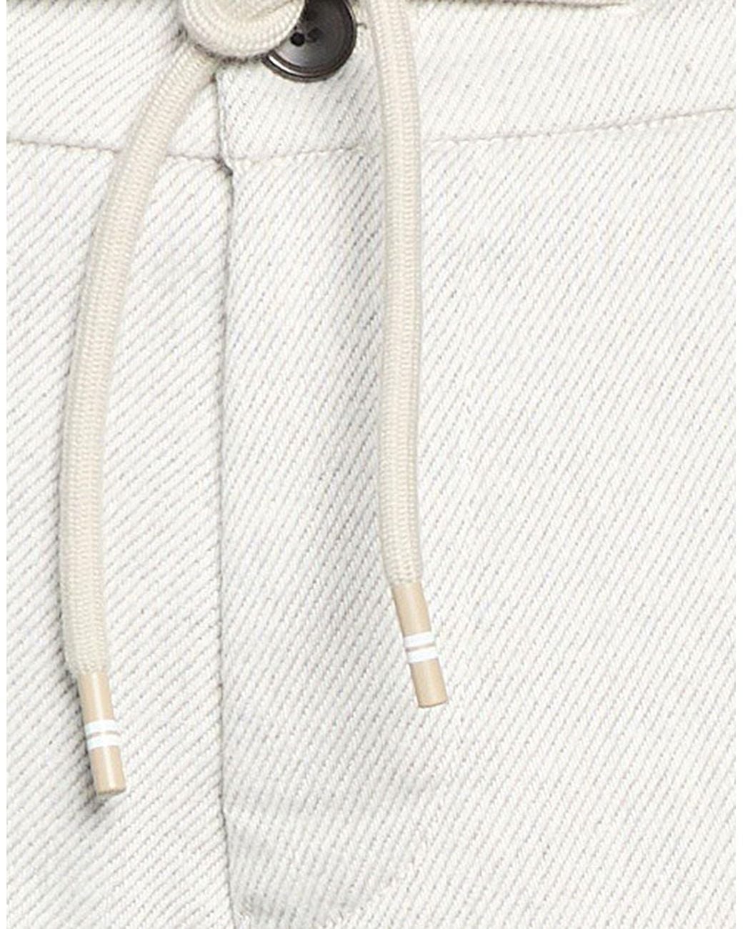 Mason's White Trouser for men