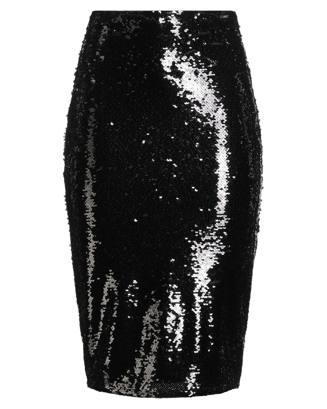ARMANI EXCHANGE Black Midi Skirt