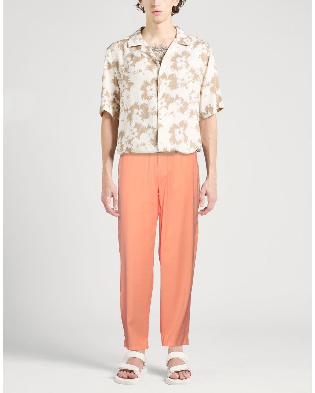 MSGM Hose in Orange für Herren