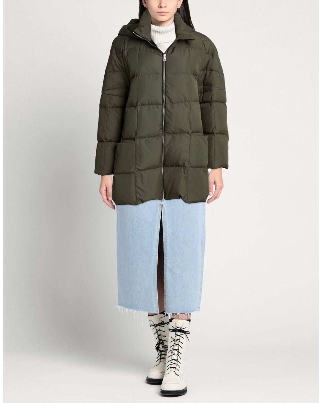 ANNIE PARIS Green Puffer