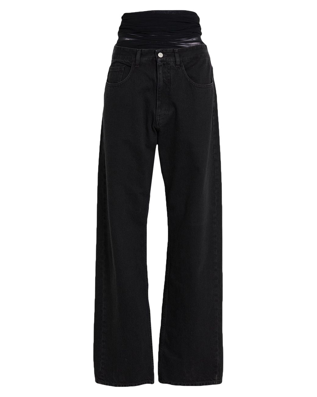 MM6 by Maison Margiela Black Jeans