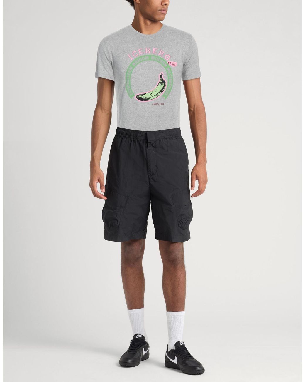 Iceberg Gray T-shirt for men