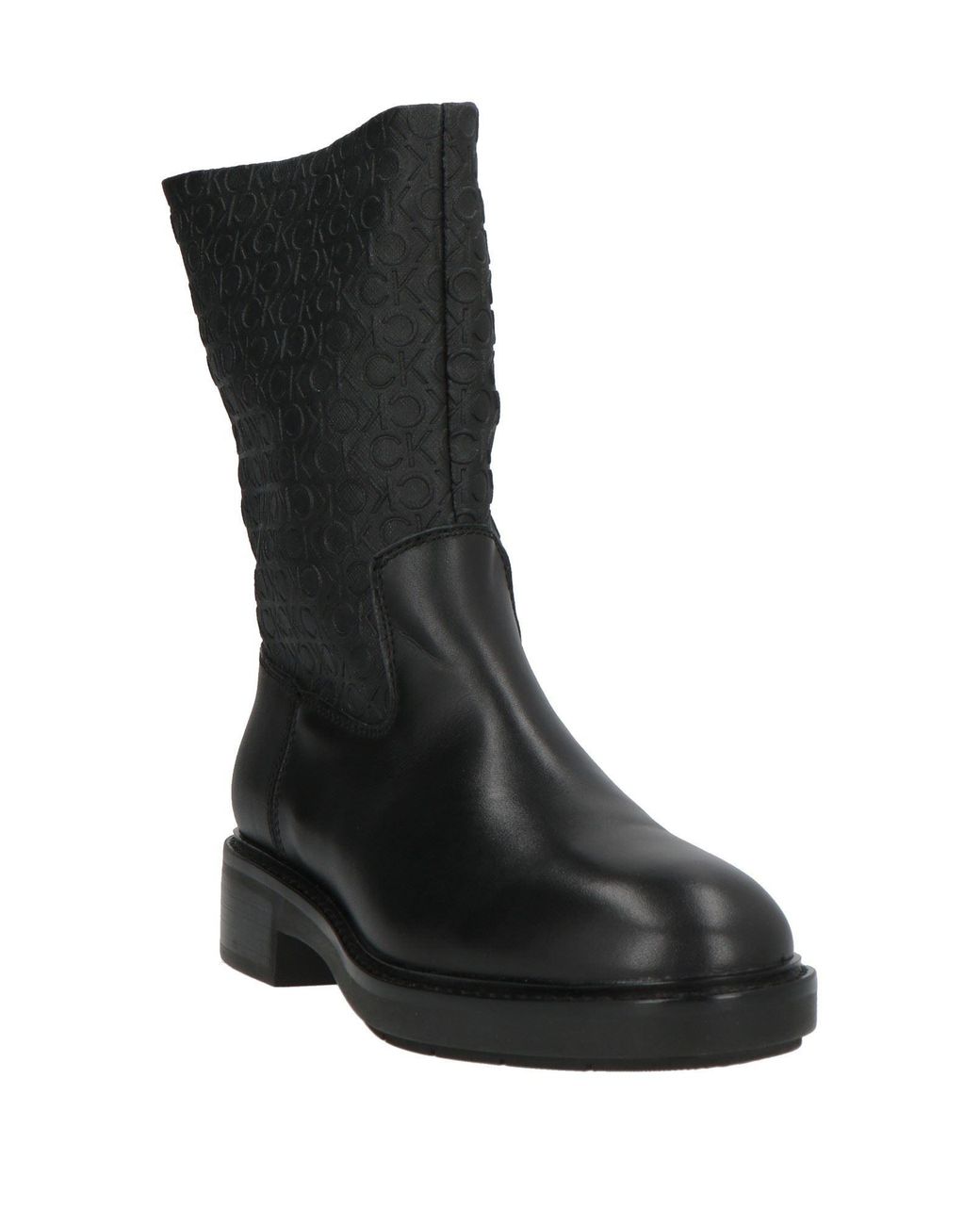 Calvin Klein Black Ankle Boots