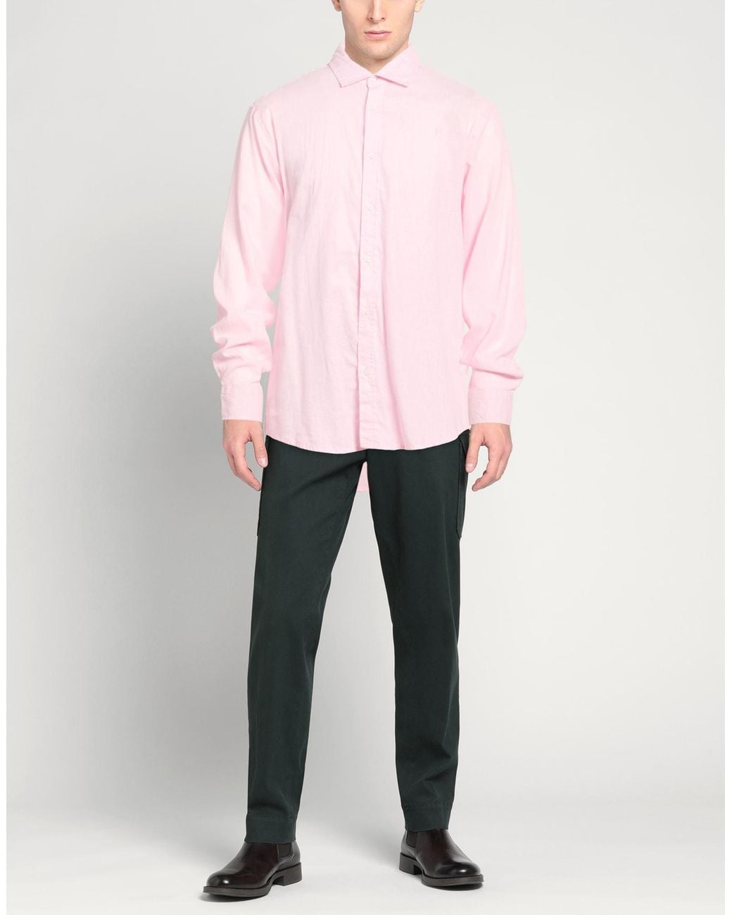 Conte Of Florence Pink Shirts for men