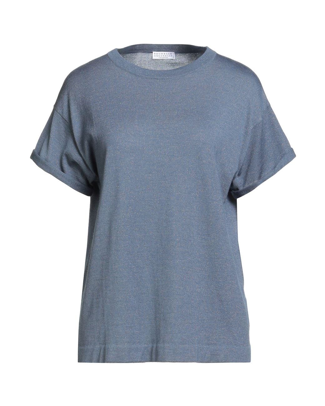 Brunello Cucinelli Blue Pullover
