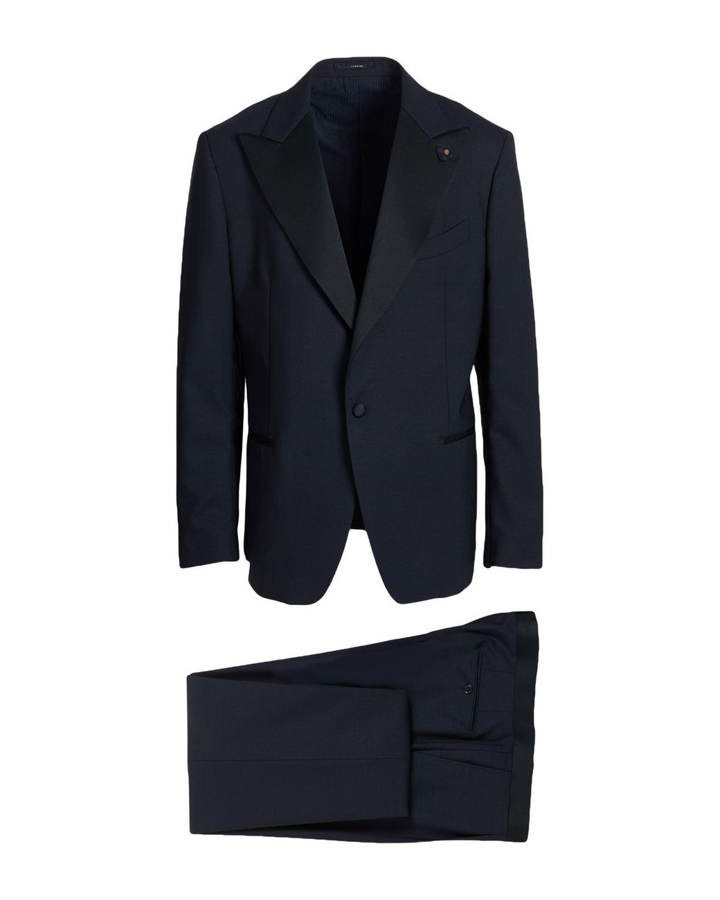 Lardini Blue Suit Wool for men
