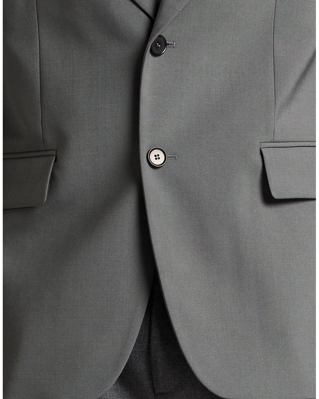 MSGM Black Blazer Virgin Wool, Elastane for men