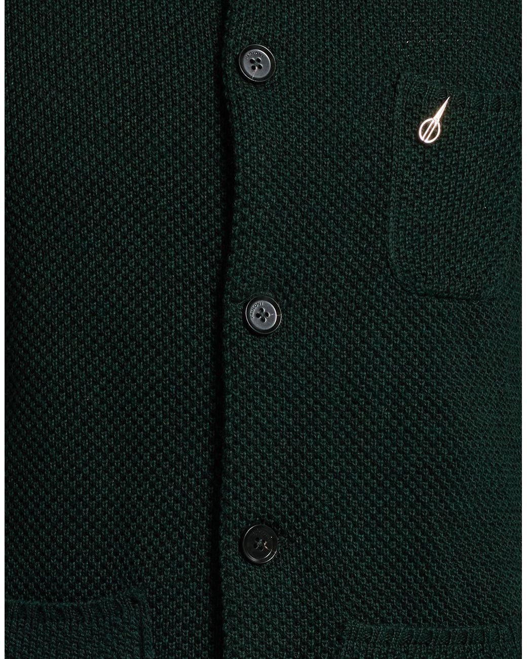 Paoloni Green Cardigans for men