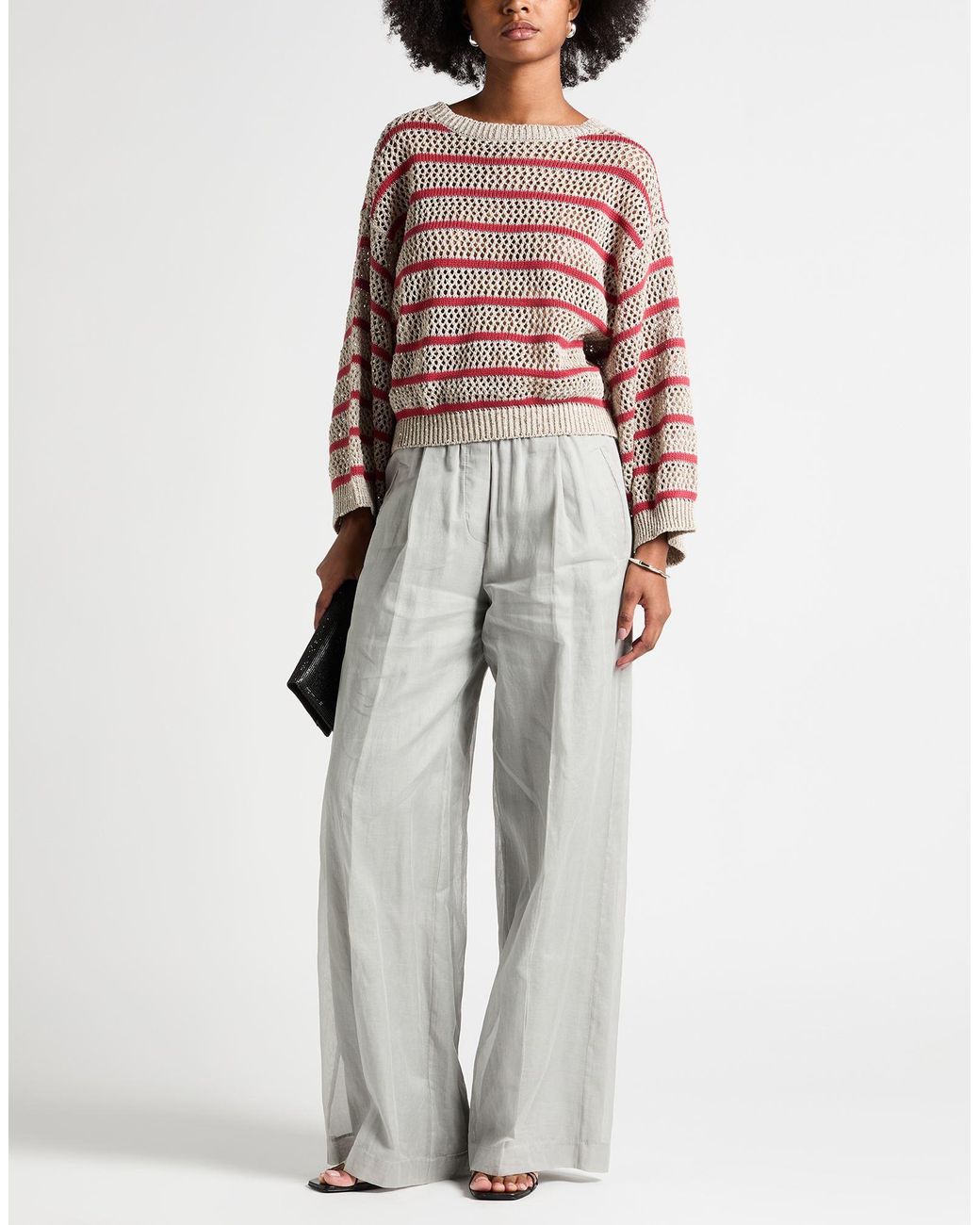Pullover di Brunello Cucinelli in Red