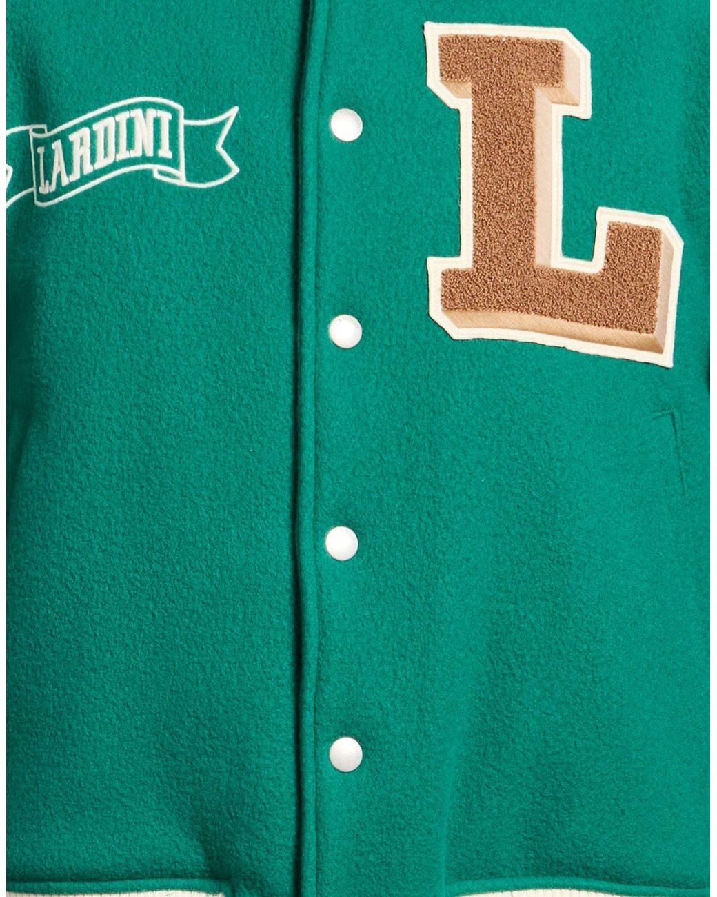 Lardini Green Jacket Wool, Polyamide for men