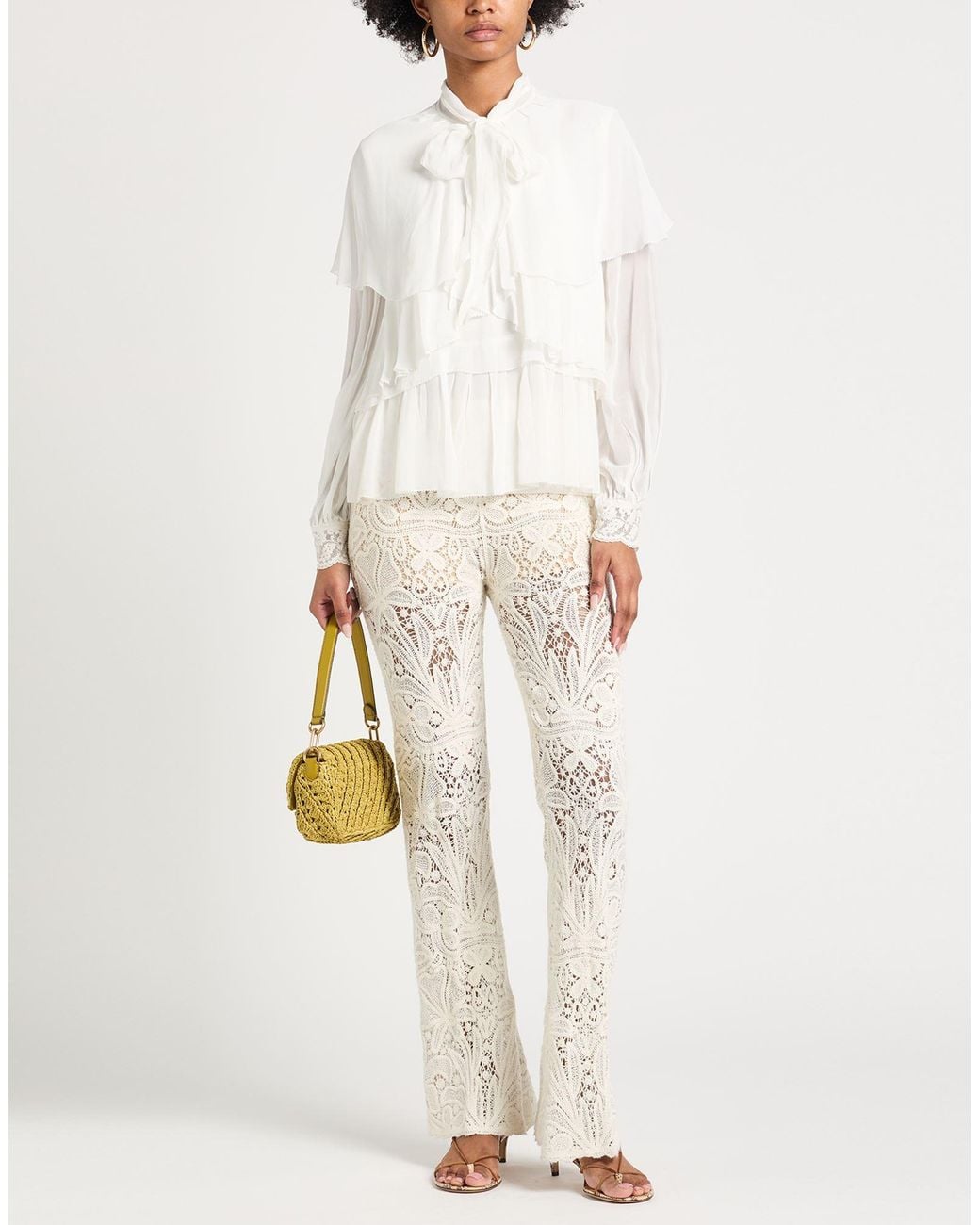 Twinset White Top Viscose