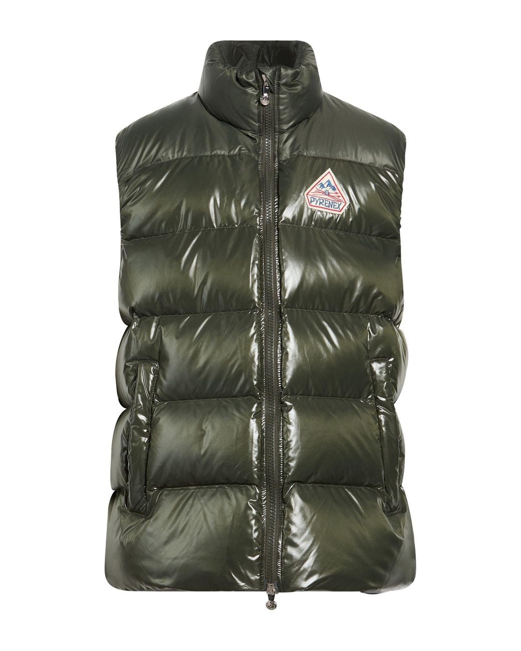 Pyrenex Green Vest Polyamide for men