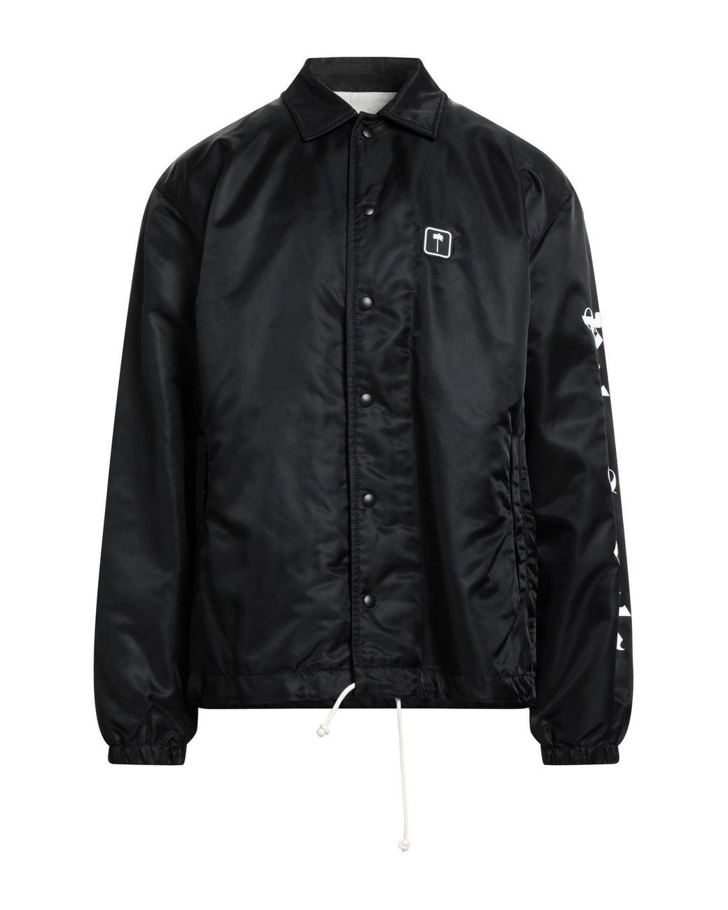 Palm Angels Black Jacket for men