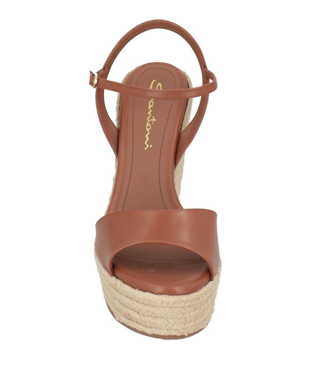 Santoni Natural Espadrilles Leather