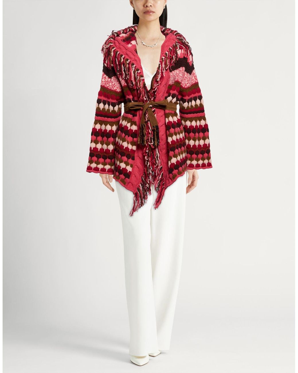 Semicouture Red Cardigans