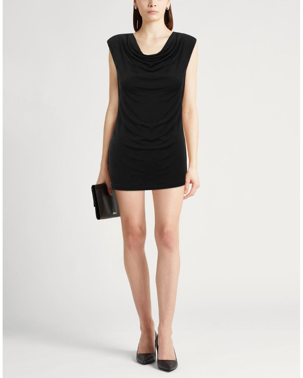 FEDERICA TOSI Black Mini Dress