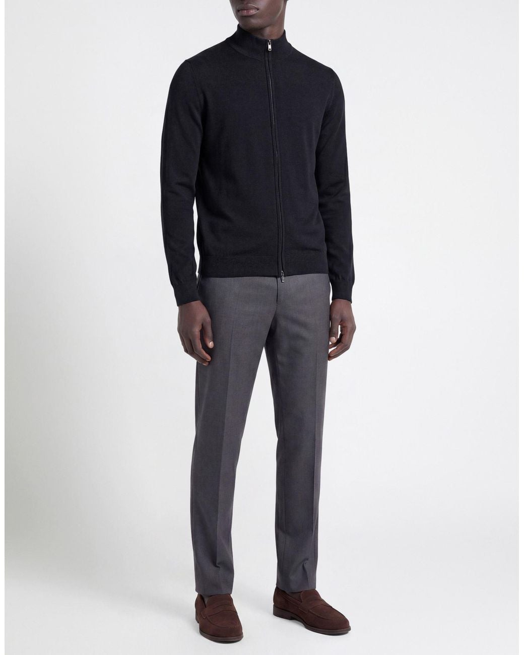 Zanone Blue Cardigan for men