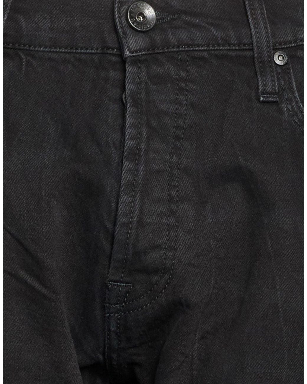 RE_HASH Black Jeans Cotton, Elastane for men
