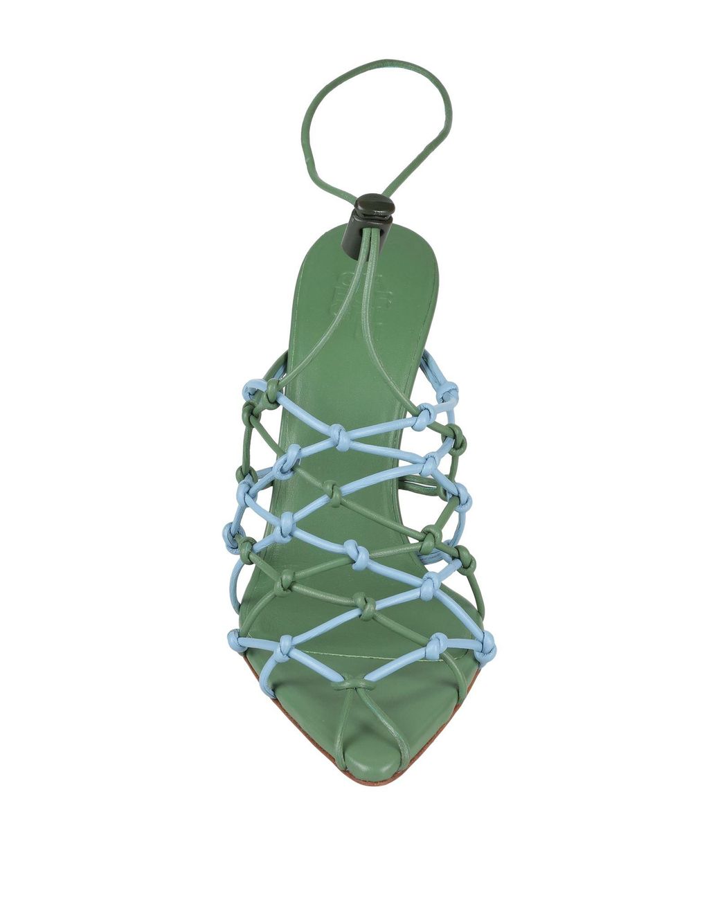 Gia Borghini Green Sandals