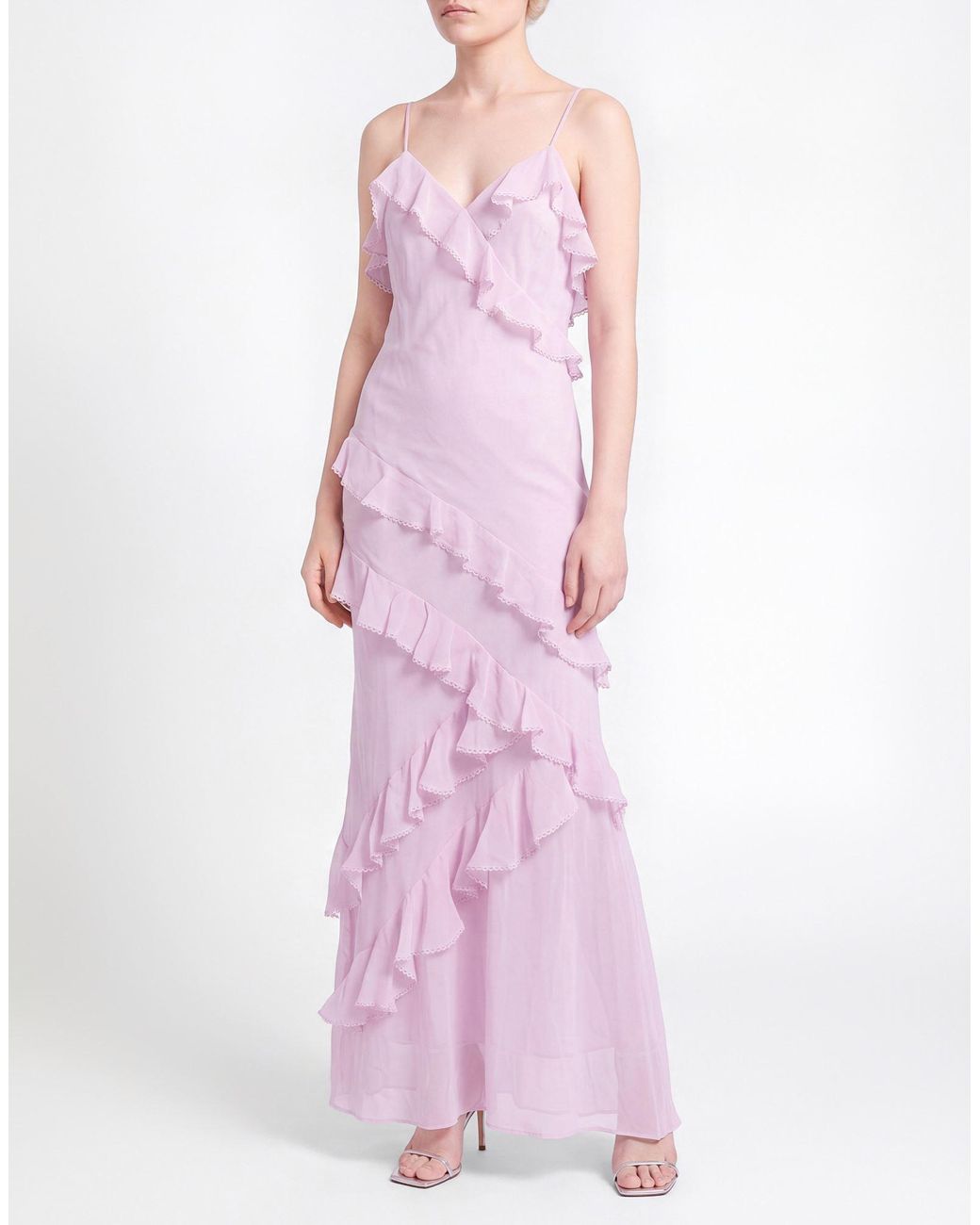 LoveShackFancy Purple Maxi Dresses