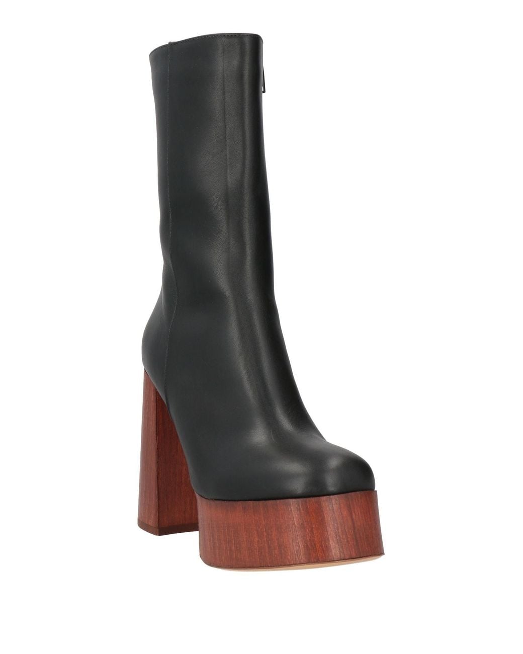 GIA RHW Brown Ankle Boots Leather