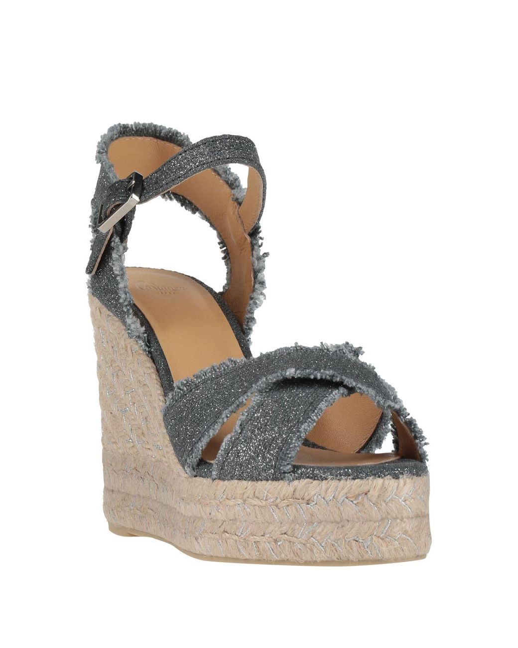 Castaner Metallic Espadrilles