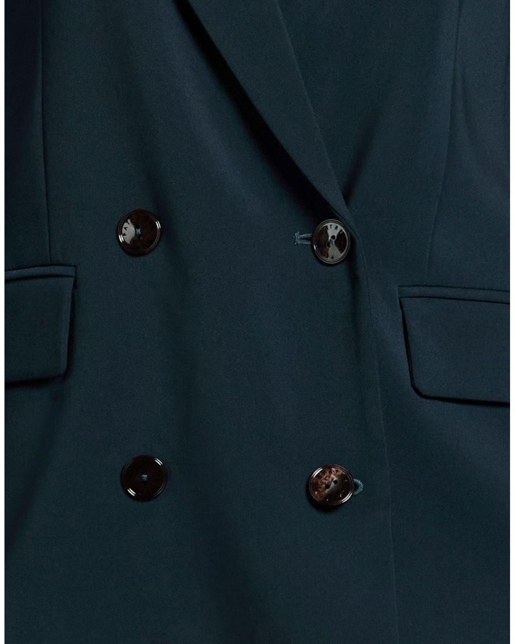 Patrizia Pepe Blue Blazer Polyester, Elastane