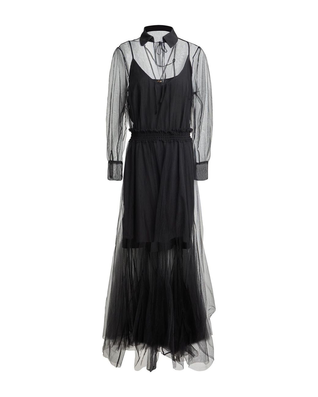 Twinset Black Maxi Dress