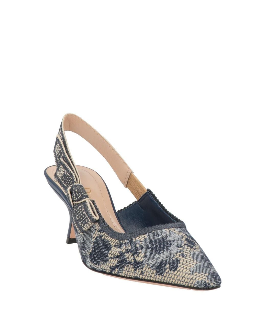Dior Metallic Pumps Cotton