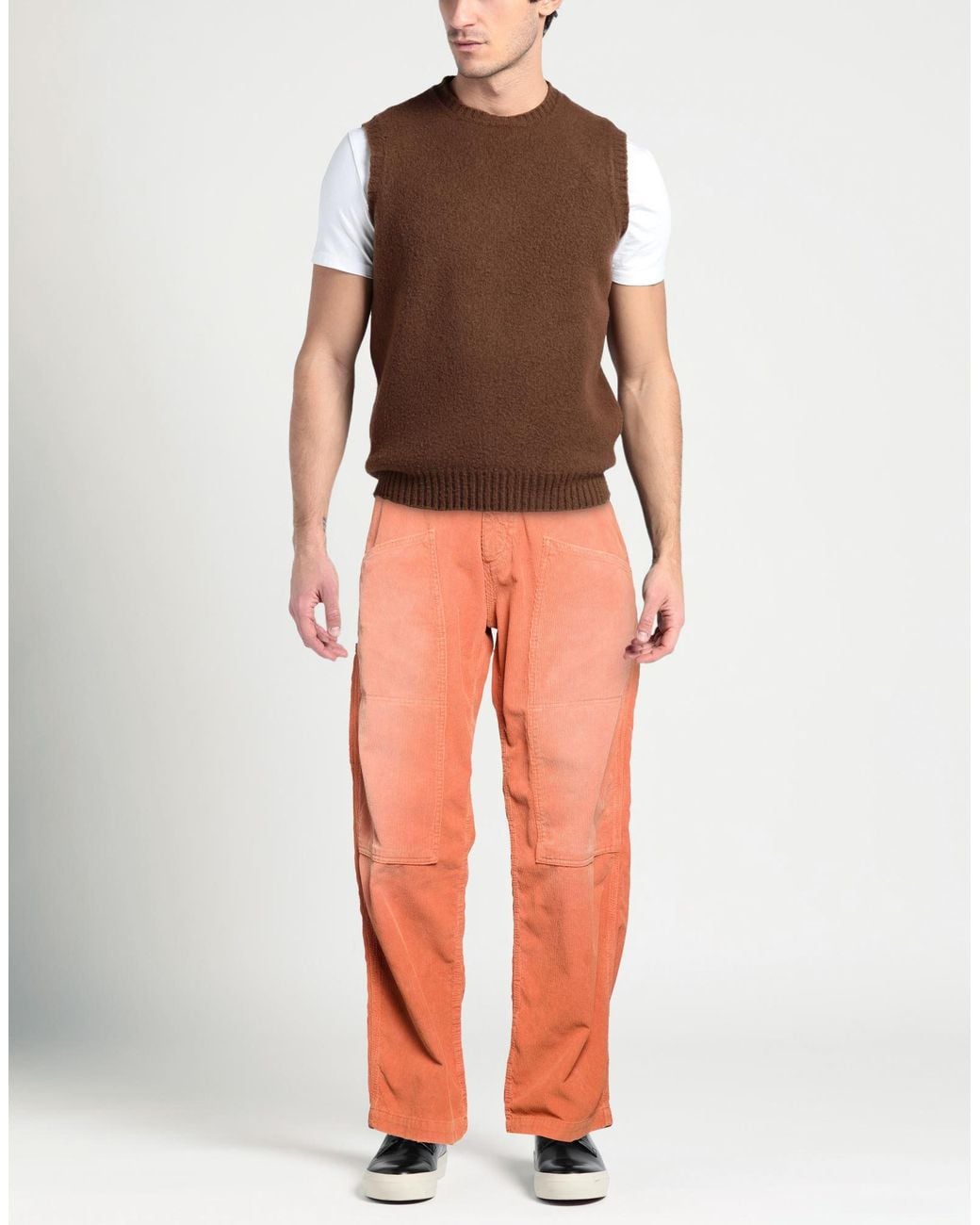 Amish Supplies Orange Trouser for men