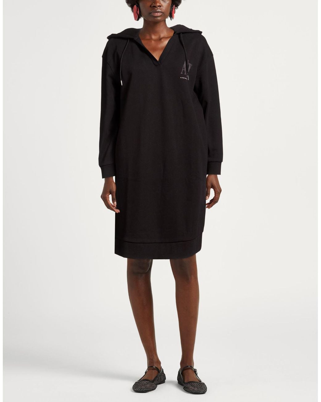 ARMANI EXCHANGE Black Mini Dresses