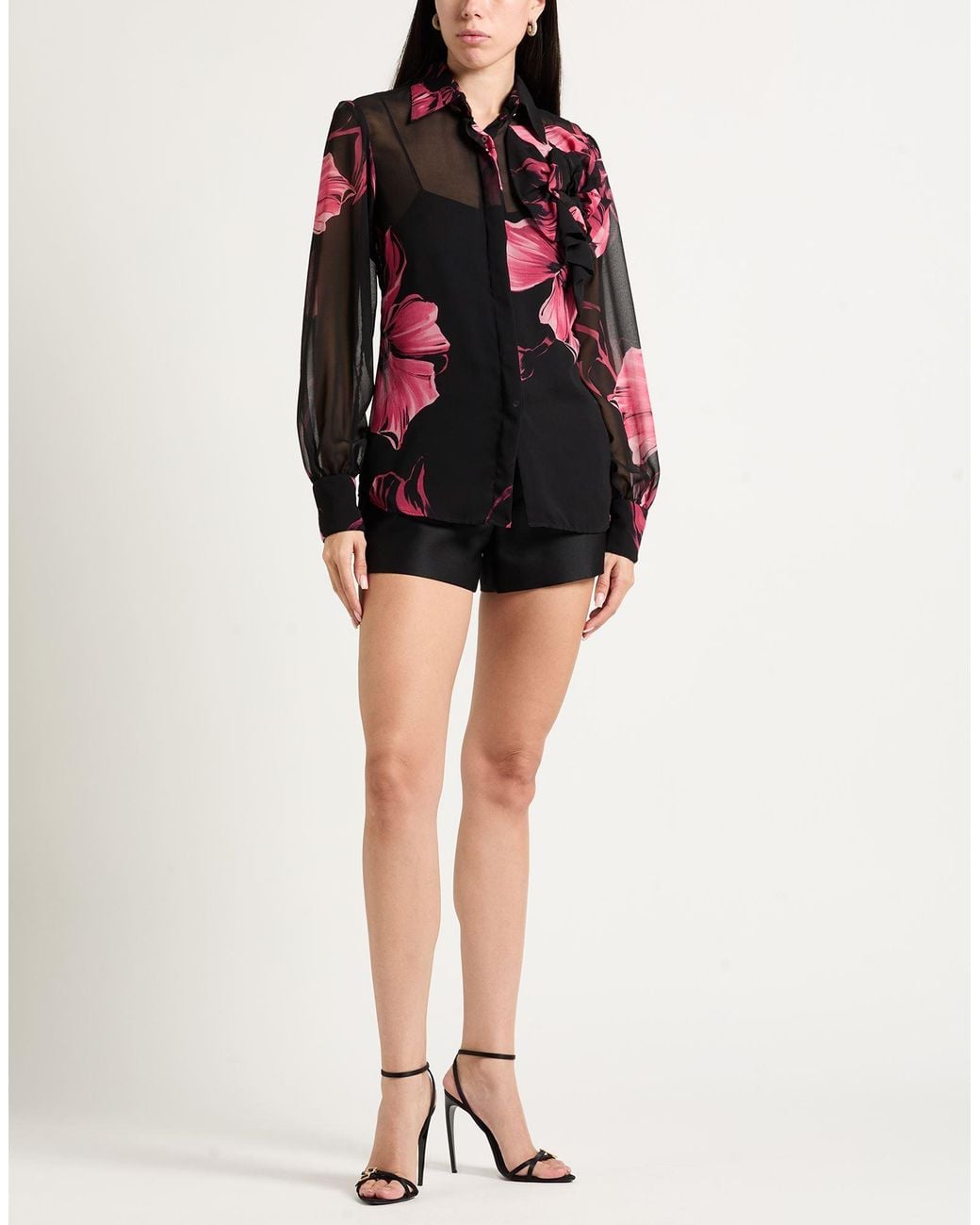 La Petite Robe Di Chiara Boni Brown Shirt Polyester