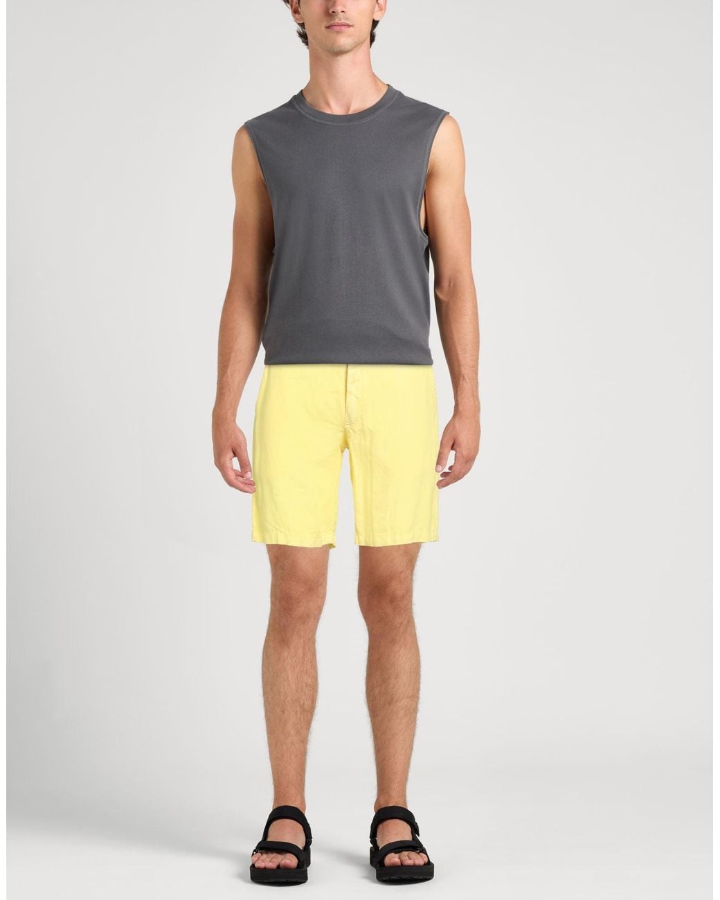 Drumohr Yellow Shorts & Bermuda Shorts for men