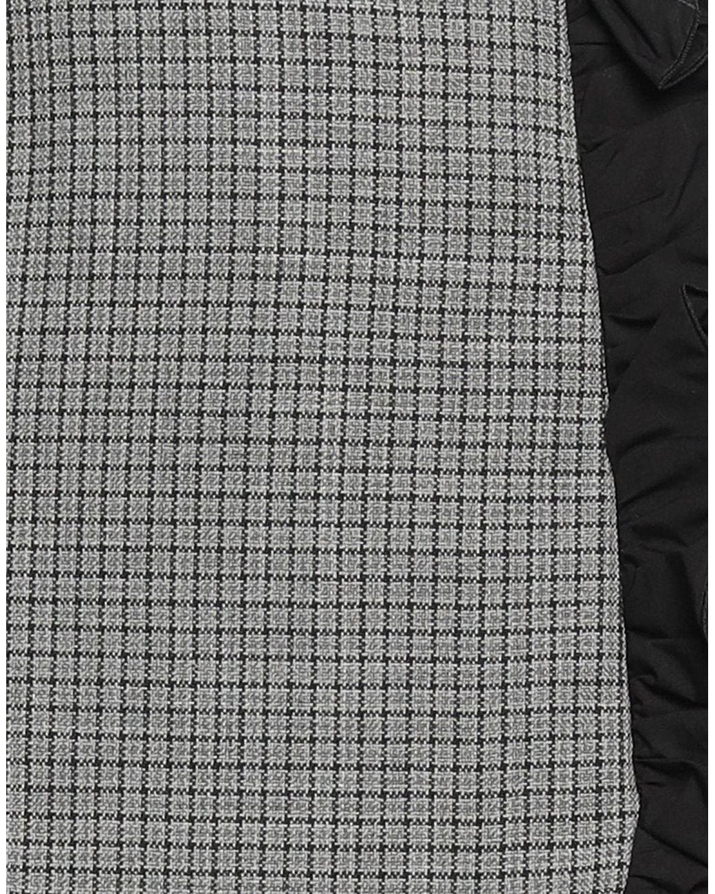 MSGM Gray Mini Skirt
