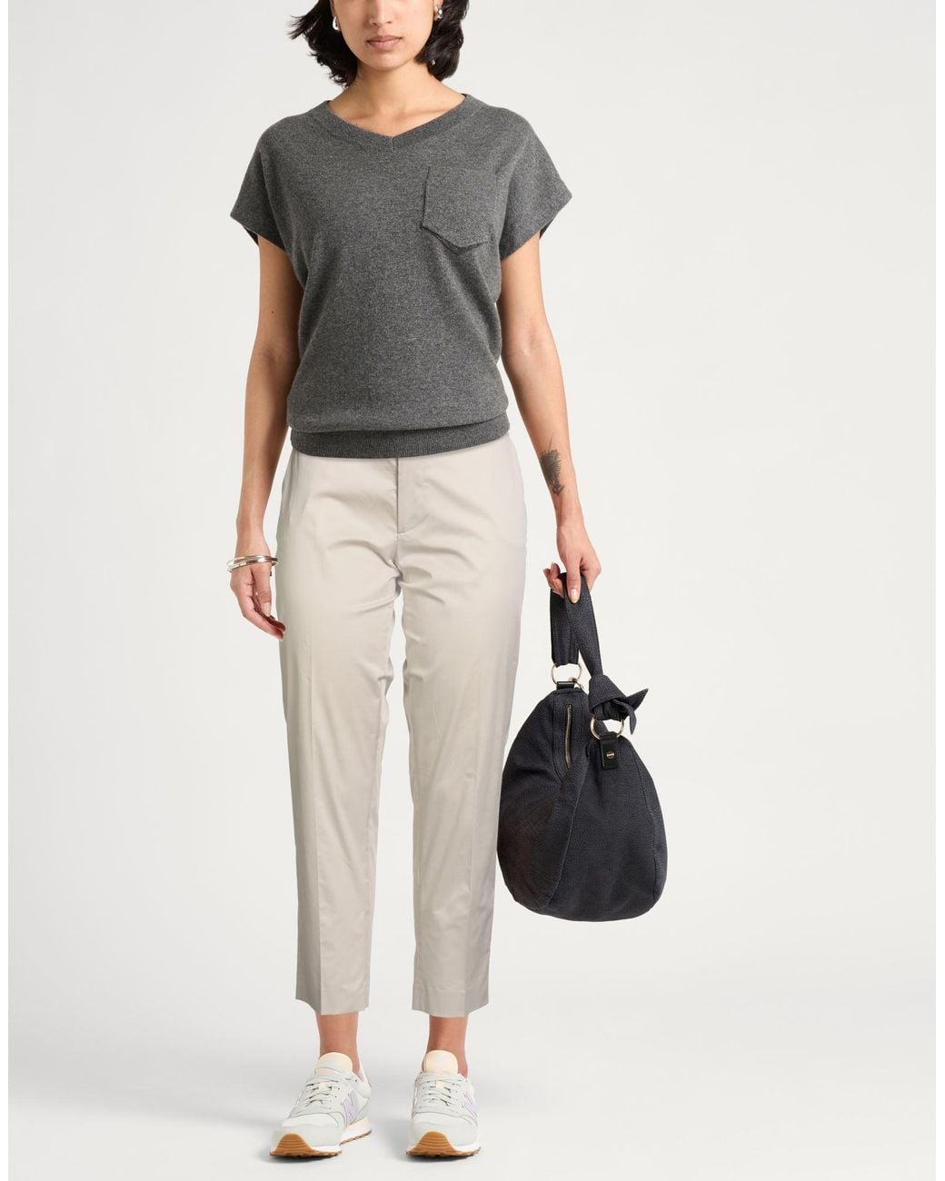 Berwich Natural Pants Cotton, Elastane