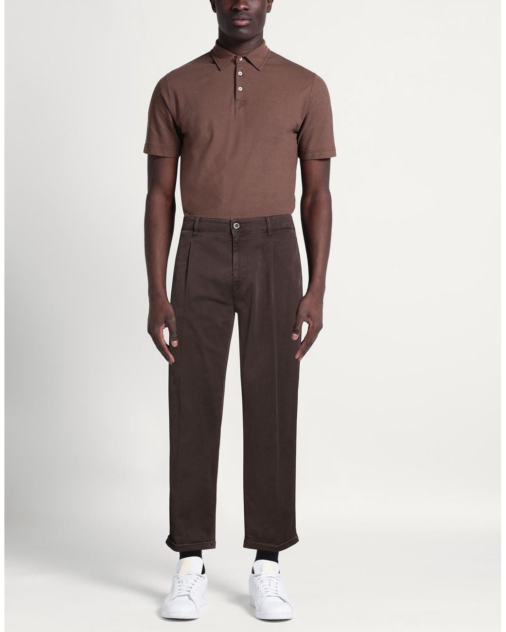 PT Torino Brown Trouser for men
