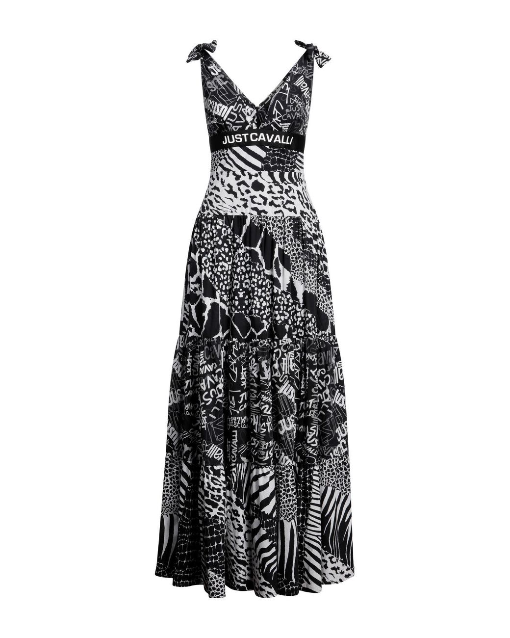 Just Cavalli Black Maxi Dress