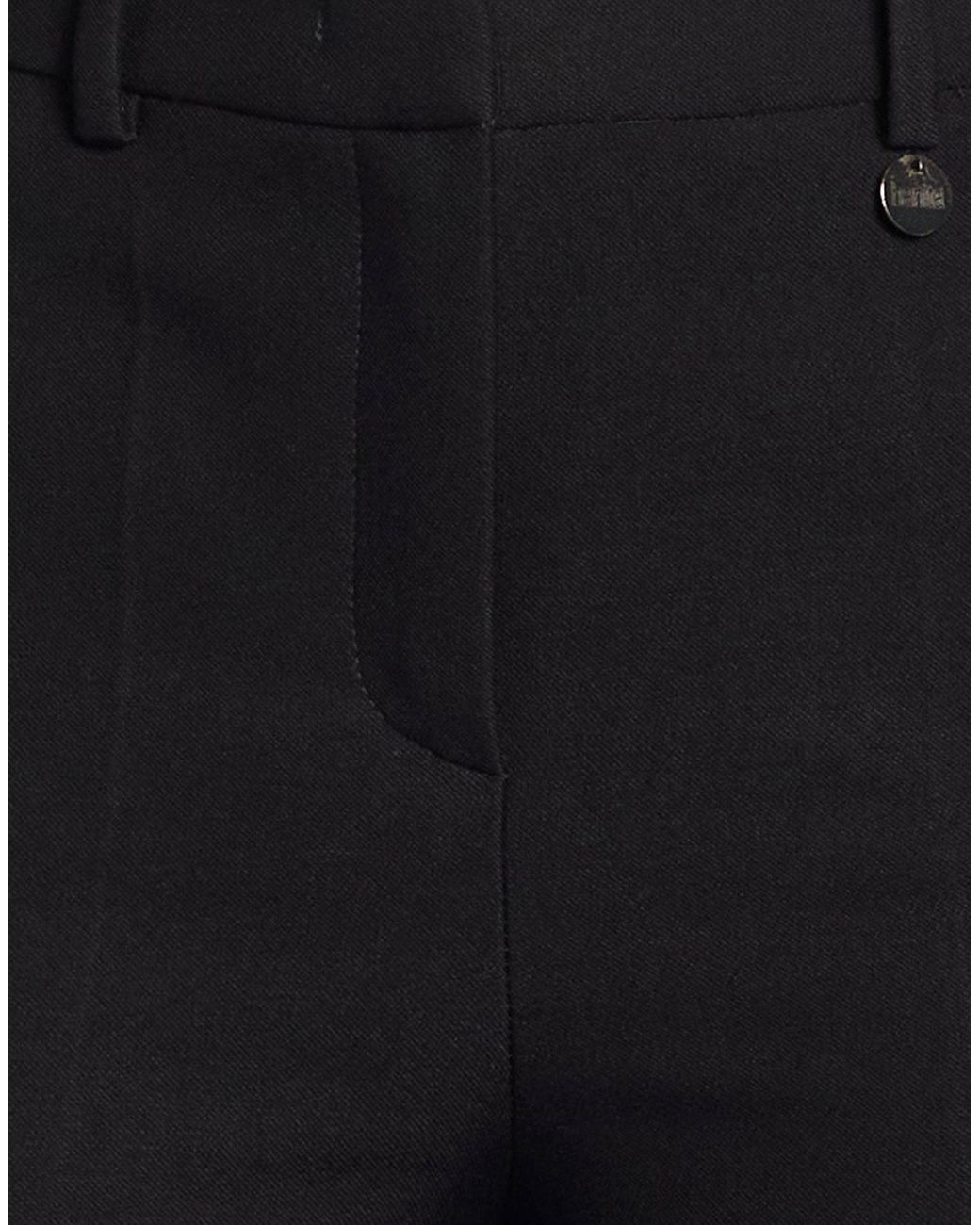 Hanita Blue Pants Polyester, Elastane