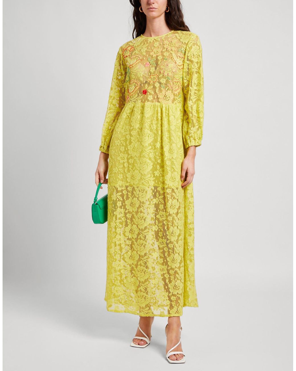 CONNOR & BLAKE Yellow Maxi Dress Cotton