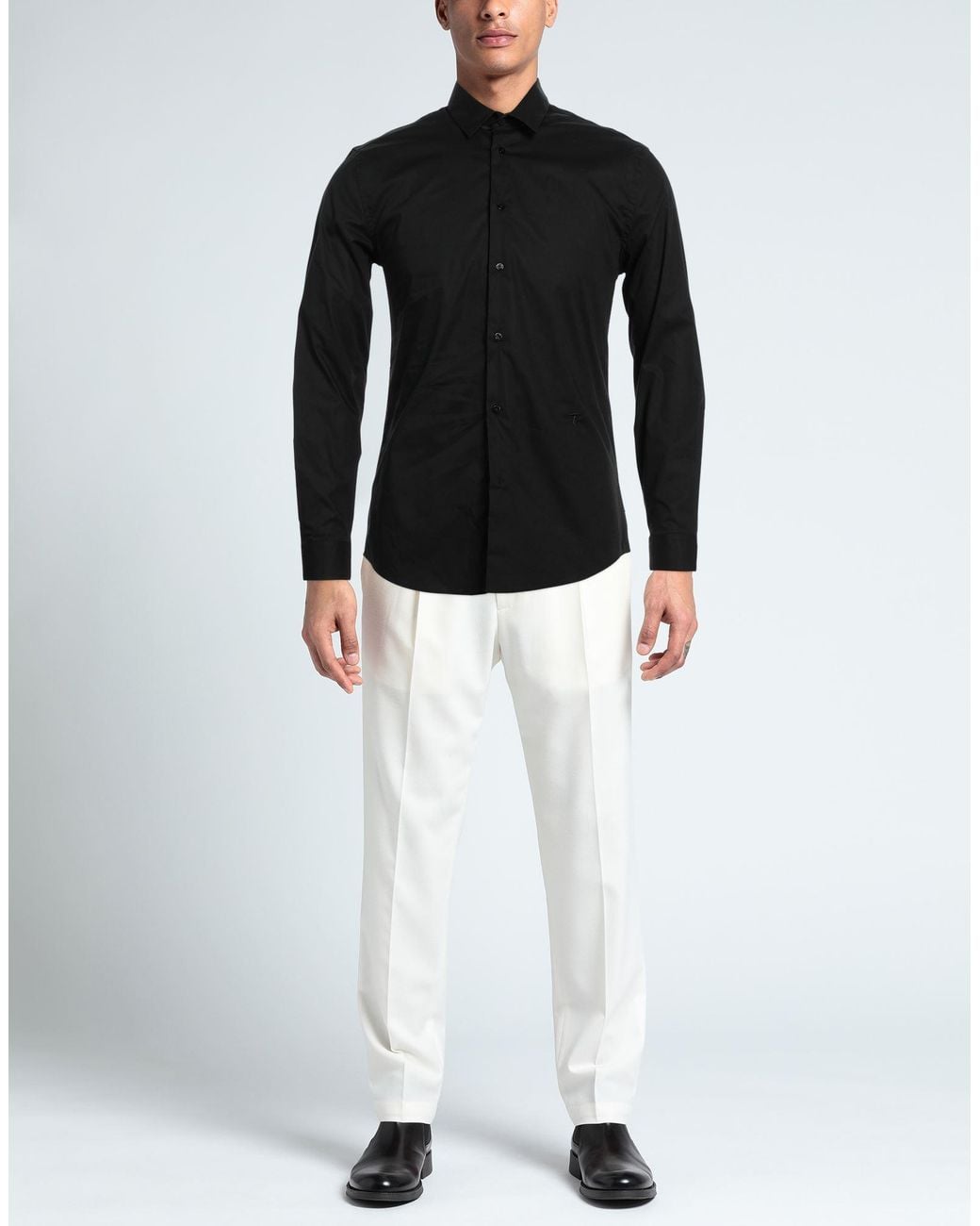 Trussardi Black Shirt for men