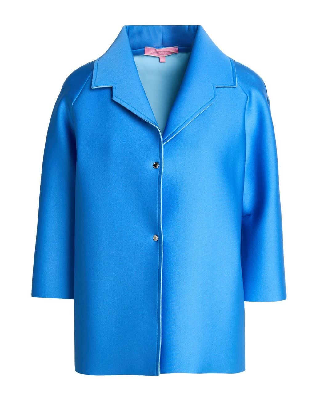 La Fille Des Fleurs Blue Azure Jacket Polyamide, Elastane