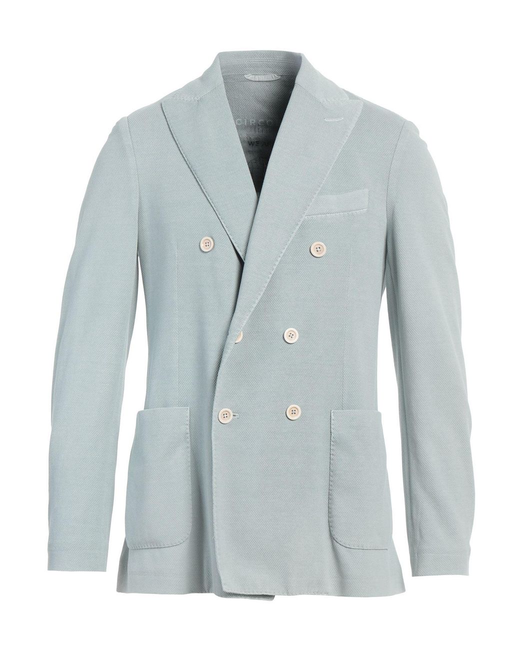 Circolo 1901 Blue Blazer Cotton, Elastane for men