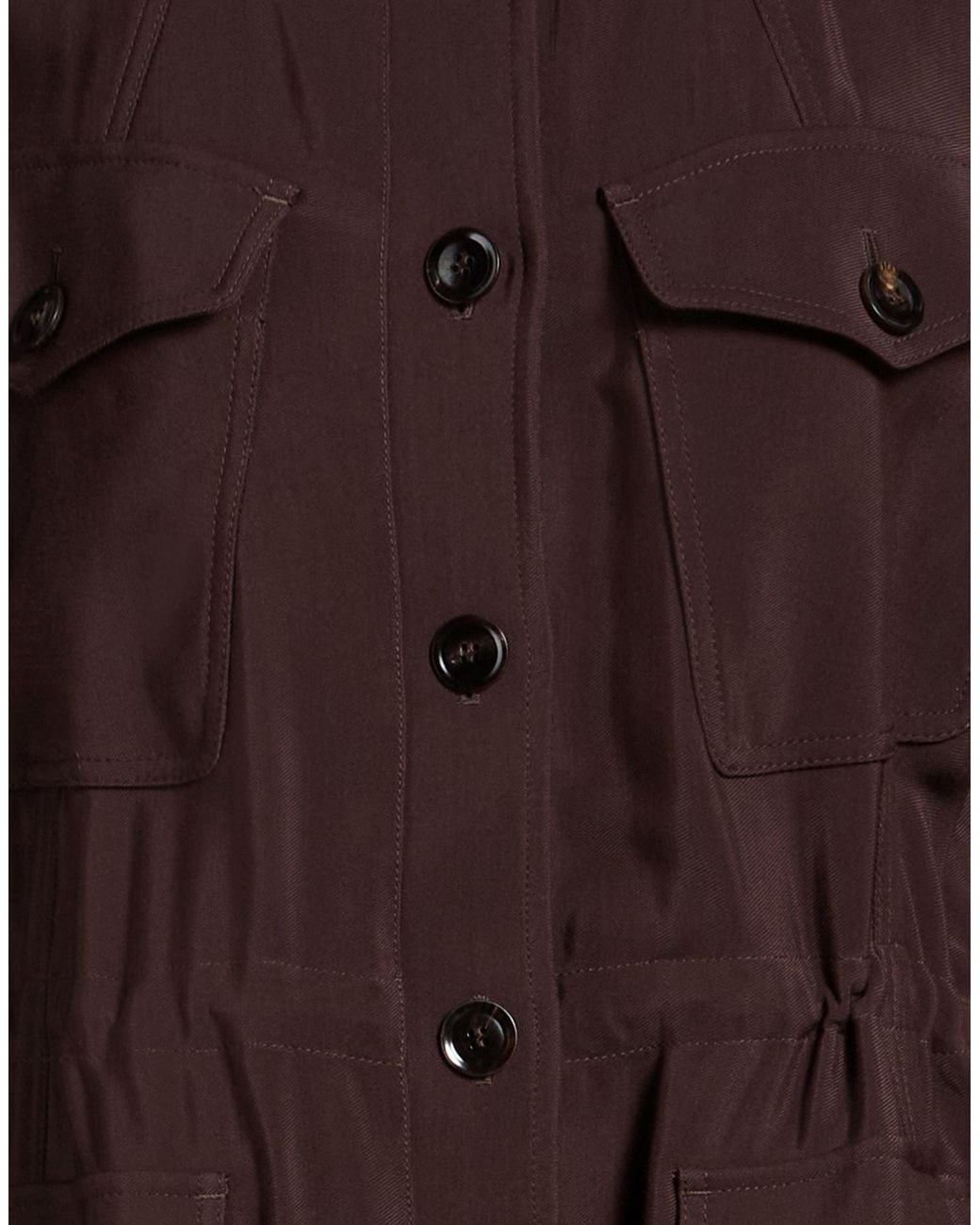 Tom Ford Brown Jacket Viscose, Wool