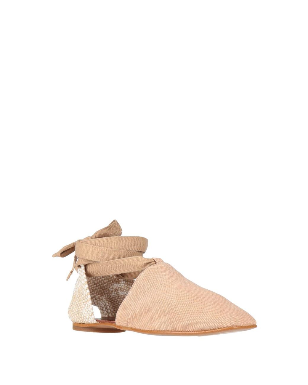 Castaner Natural Ballet Flats