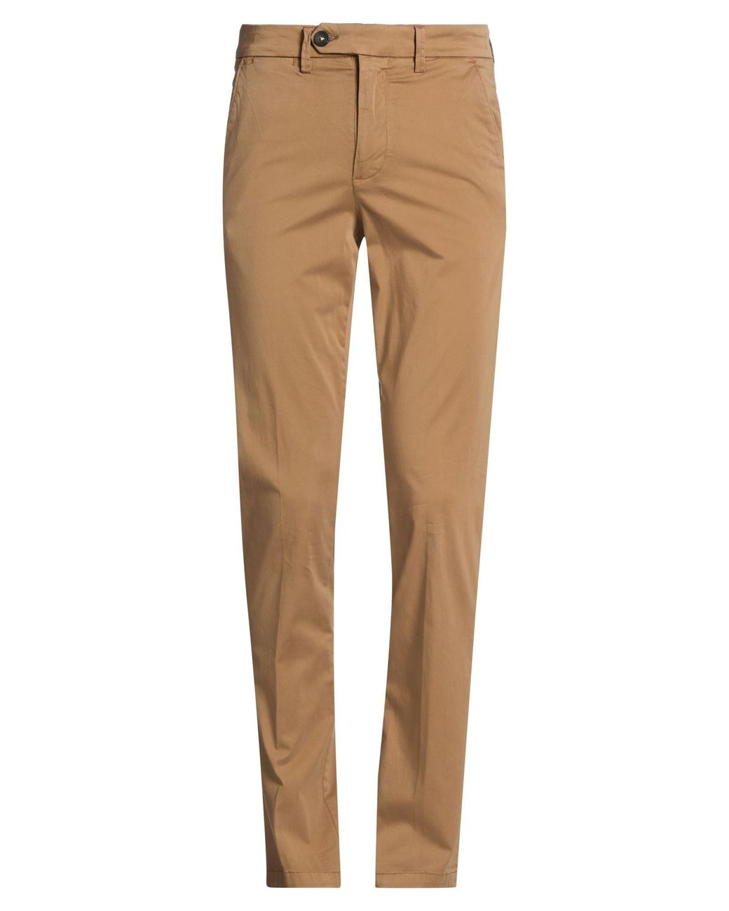 Manuel Ritz Natural Pants Cotton, Elastane for men