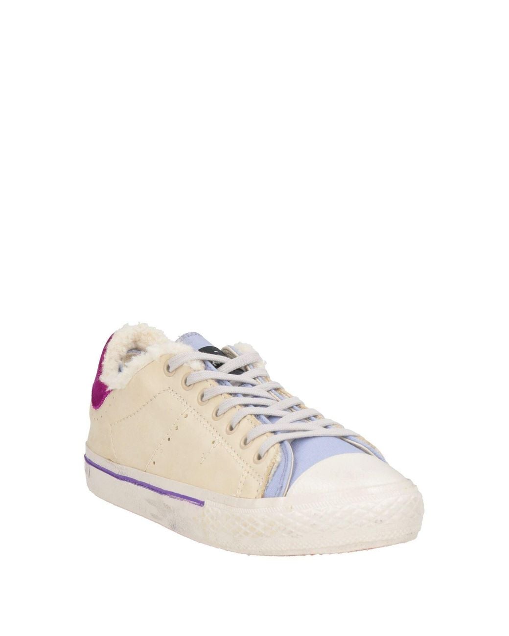 HIDNANDER Pink Sneakers Leather, Synthetic Material